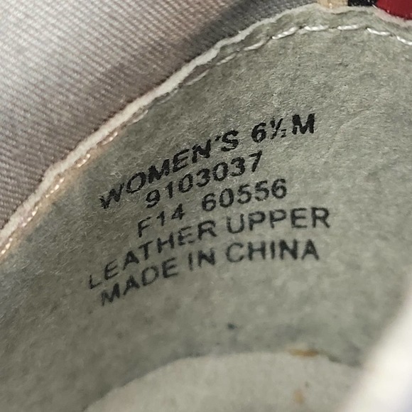 Sperry Womens Boots Size‎ 6.5 Black Suede Round Toe Lace Up Wedge Heels - Picture 8 of 9